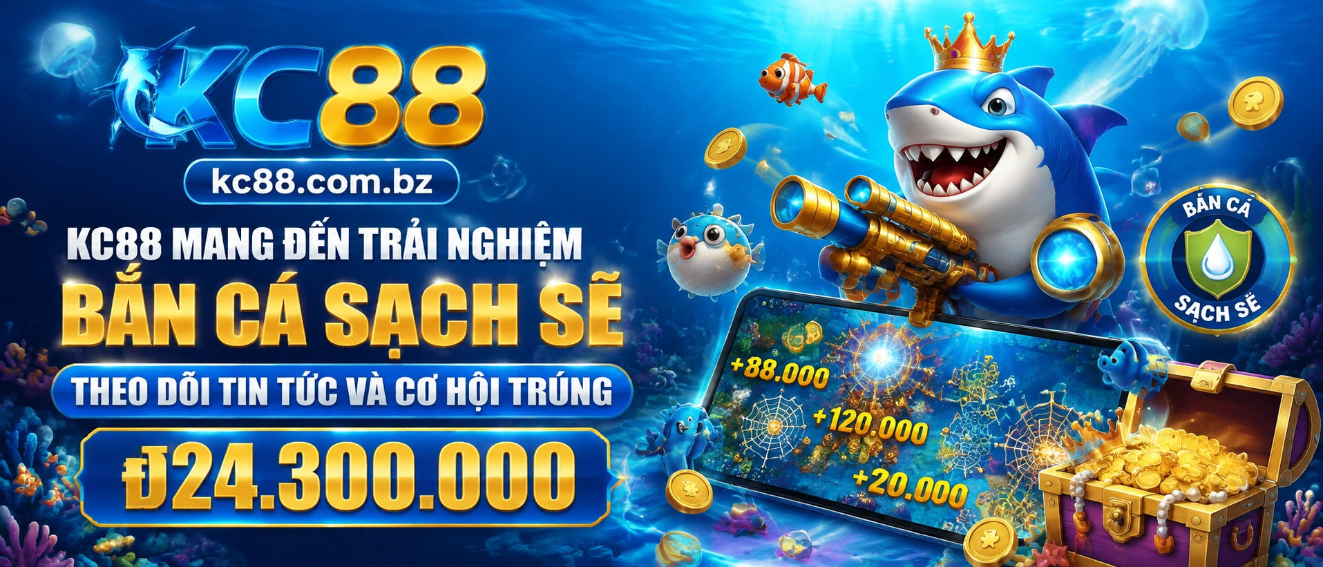 Bắn Cá Mobile trên kc88.com.bz