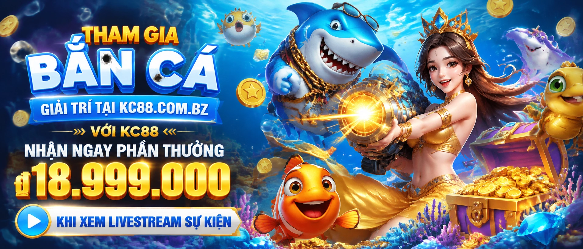 Giao diện phòng Bắn Cá